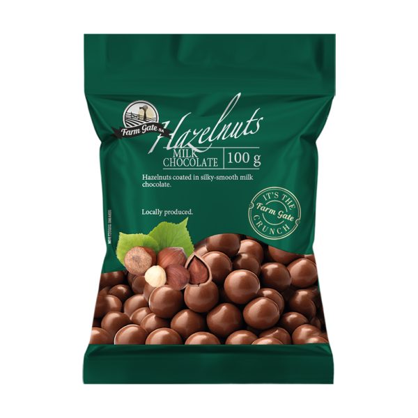 Milk Chocolate Coated Hazelnuts 100g