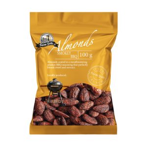 Smokey BBQ Flavoured Almonds Nuts 100g